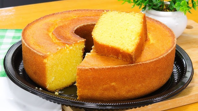 Bolo de Fubá com Gostinho de Casa de Vó